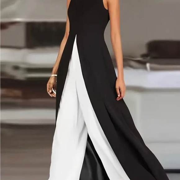 Beautiful jumpsuit, elegant….. size M- L ……..excellent condition….like new. - Picture 12 of 15